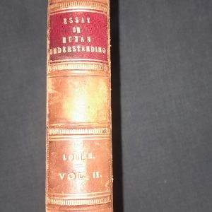 42) Essay on human understanding - locke 1819 (Vol2)