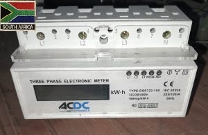 three phase kilowatt hour meter