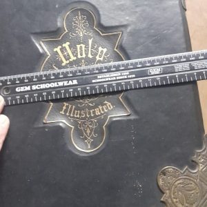Holy bible scott henry 1850