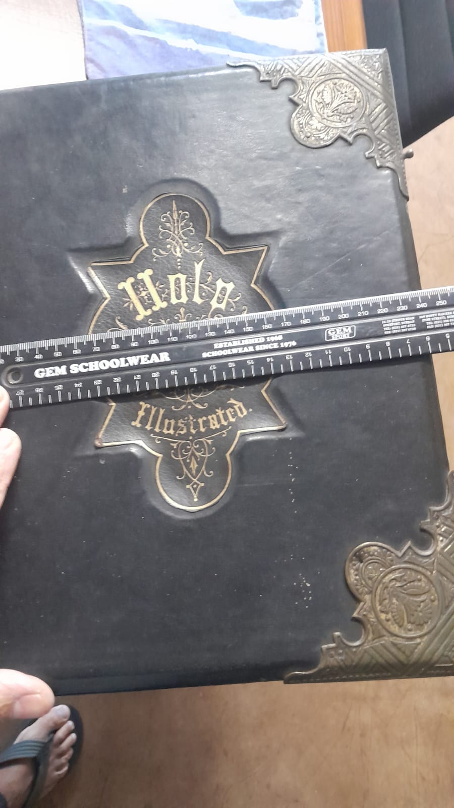 Holy bible scott henry 1850