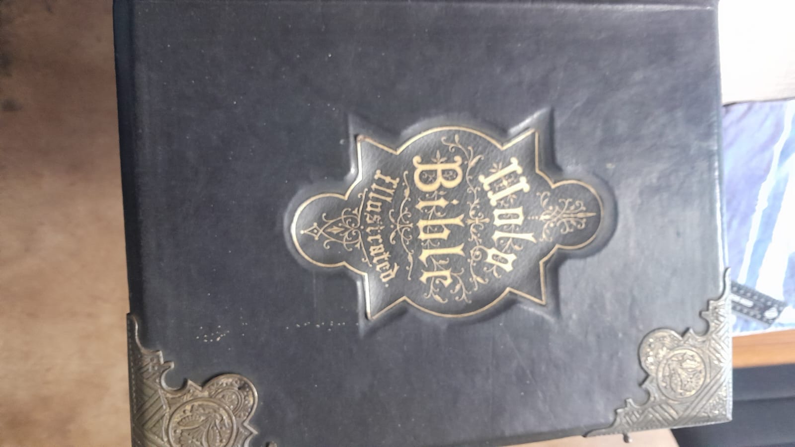 Holy bible scott henry 1850