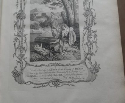 1772 King James Family Bible - Willoughby Genealogy