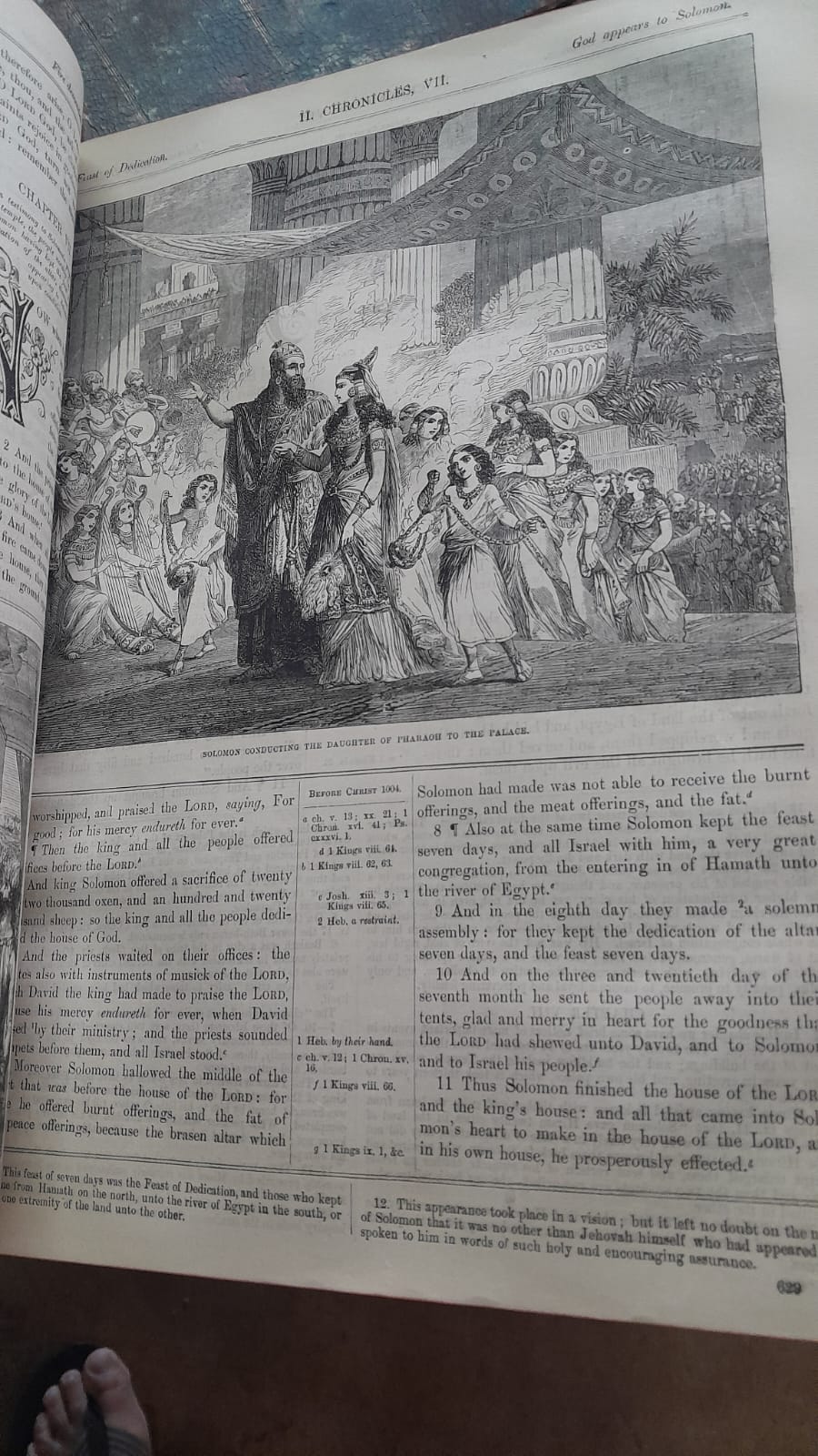 Cassell's Petter Galpin the Holy Family Bible Illustrated, Large Antique 1870