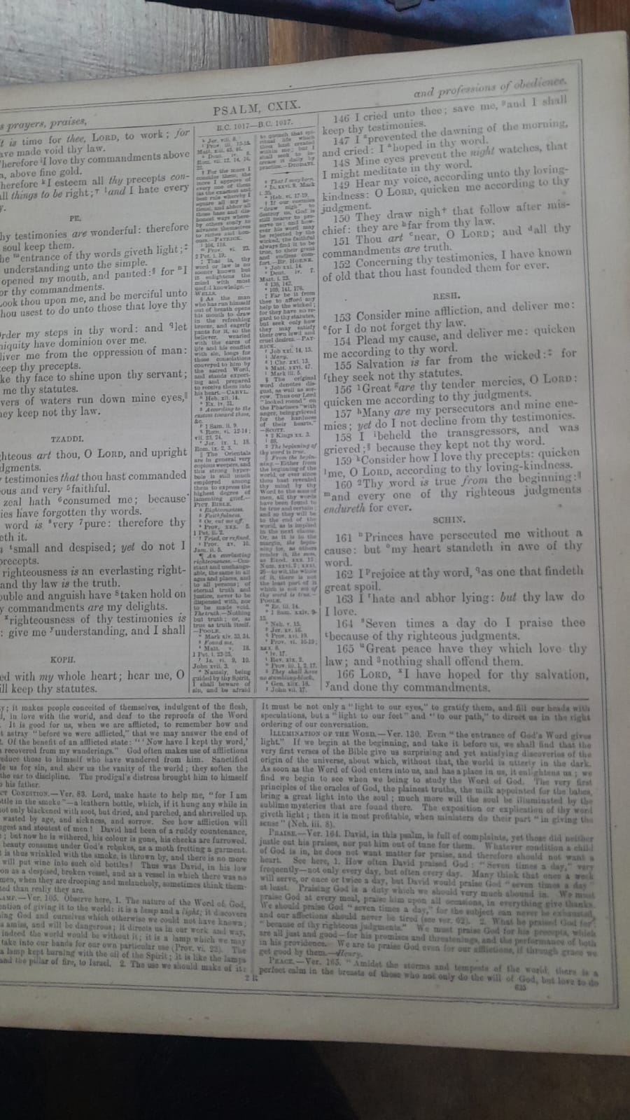 Holy bible scott henry 1850