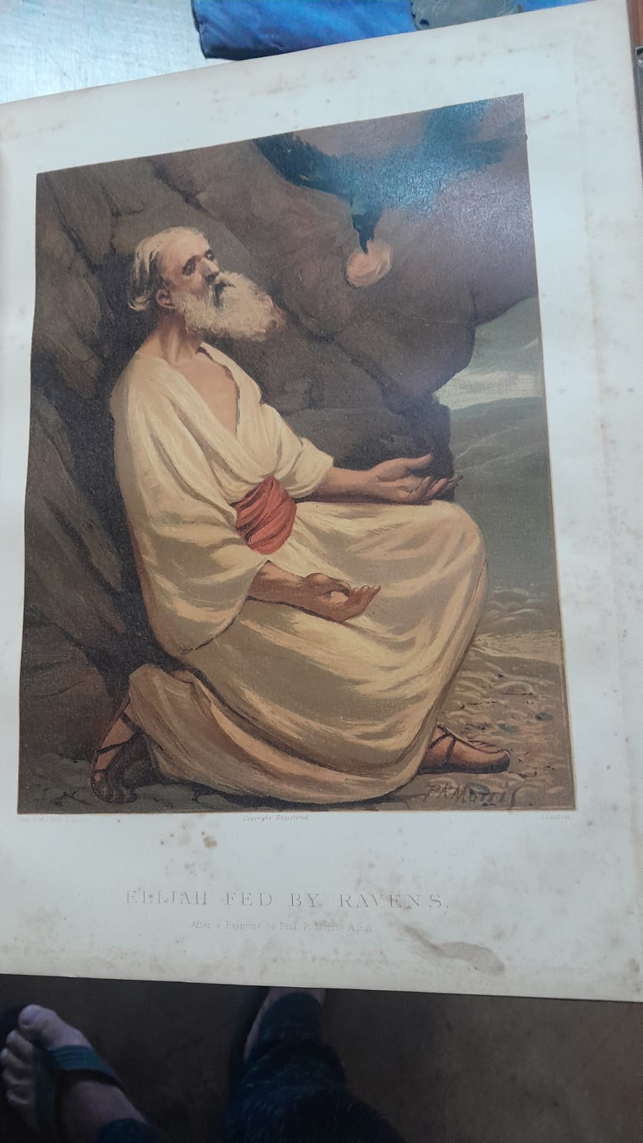 Holy bible scott henry 1850