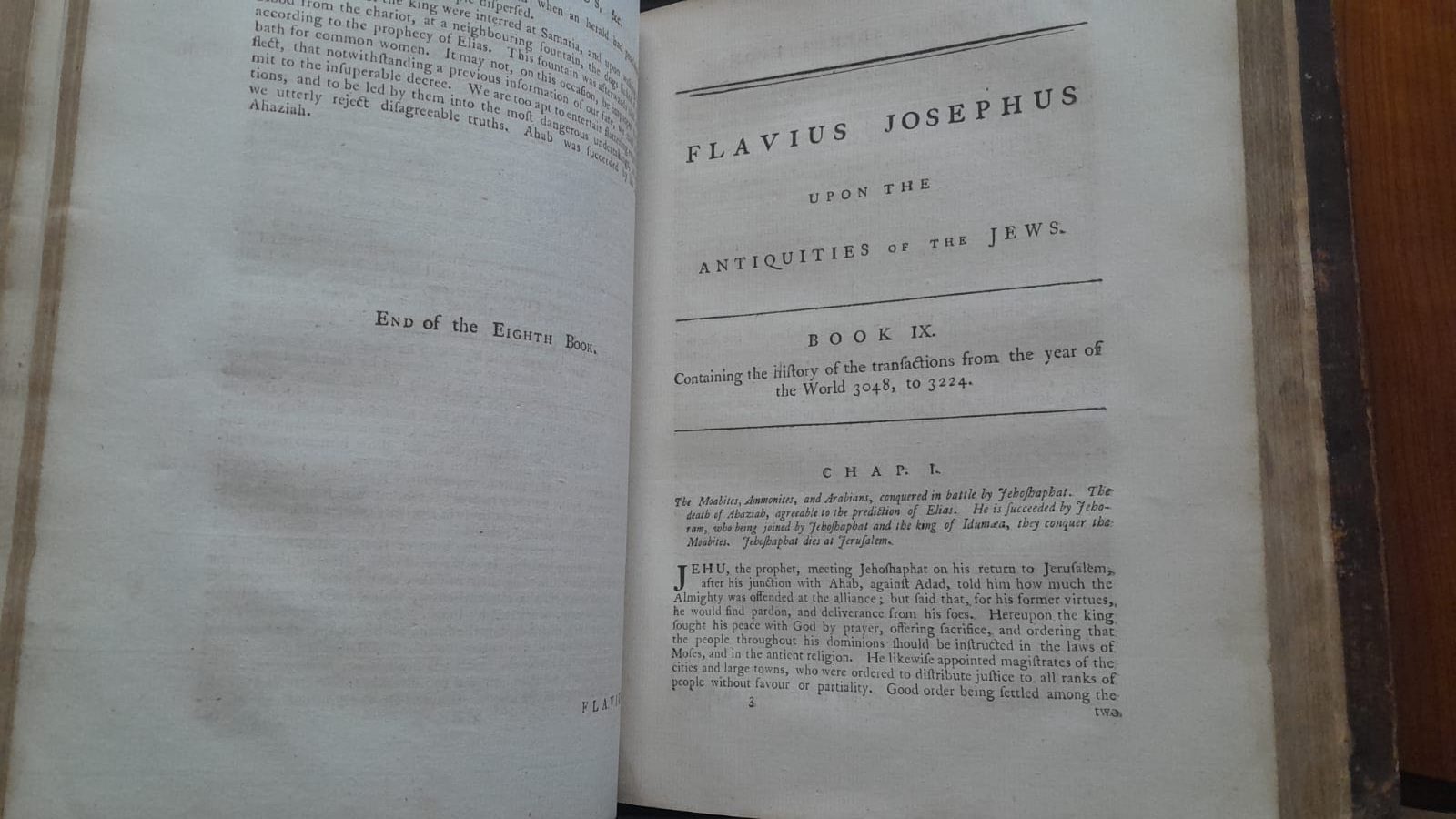 The works of flavius joesephus 1 and 2 1777 for sale