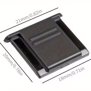 Camera hot shoe cover cap
