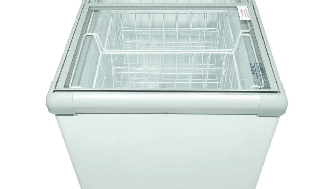 CF310VL 210 liter glass top freezer 01926#tf